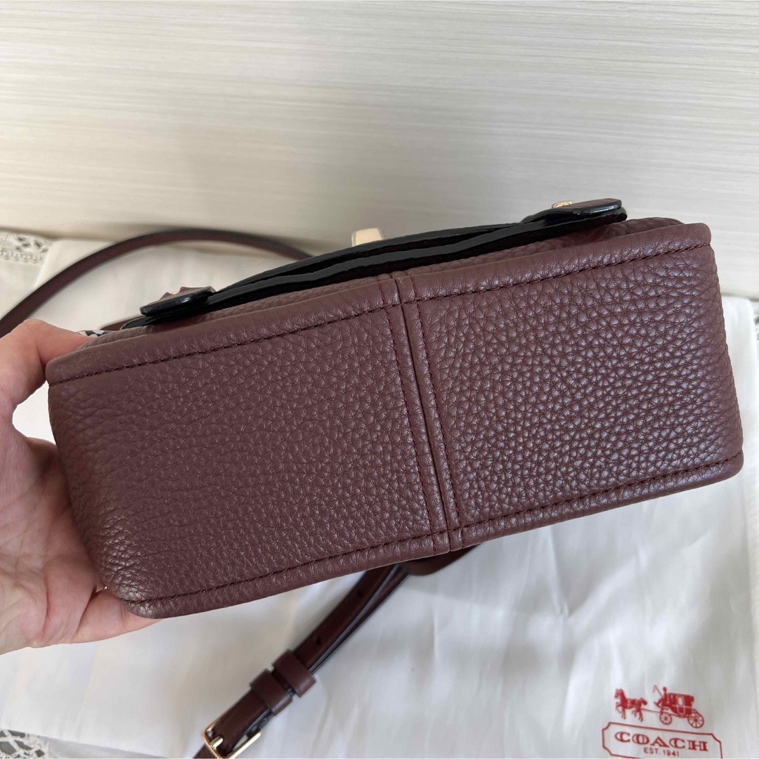 綺麗！COACH コーチ　 ショルダーバッグ　 2WAYバッグ　 ターンロック 5