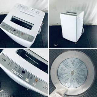 ☆送料・設置無料☆ 中古 中型洗濯機 アクア (No.6876)の通販 by