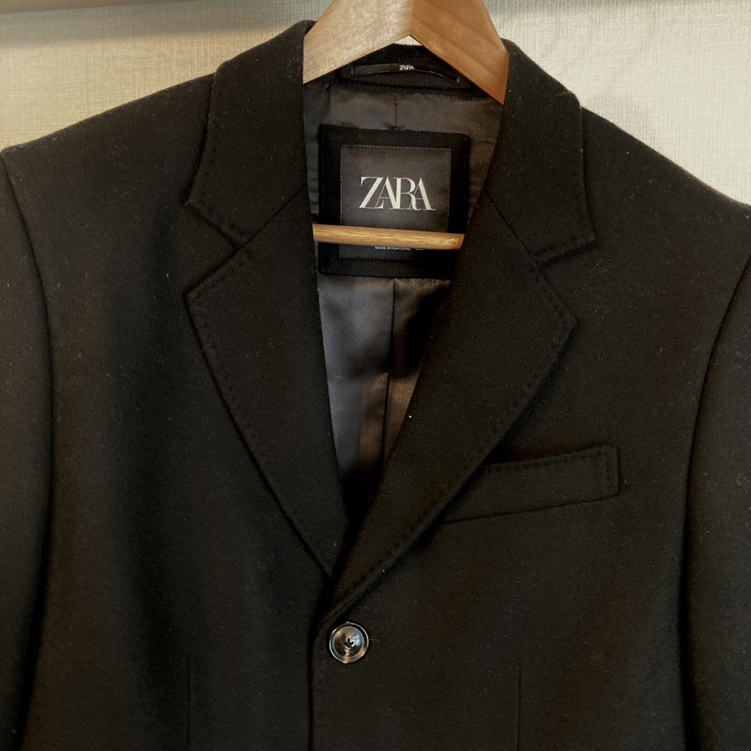 ZARA(ザラ)のZARA メンズコート メンズのジャケット/アウター(チェスターコート)の商品写真