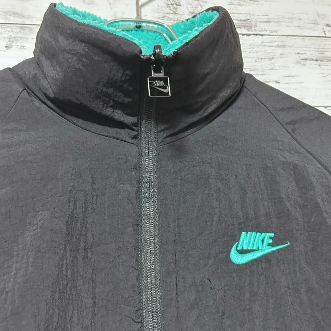 【希少カラー】NIKE ボアジャケット ジェイド atmos ビッグスウォッシュ