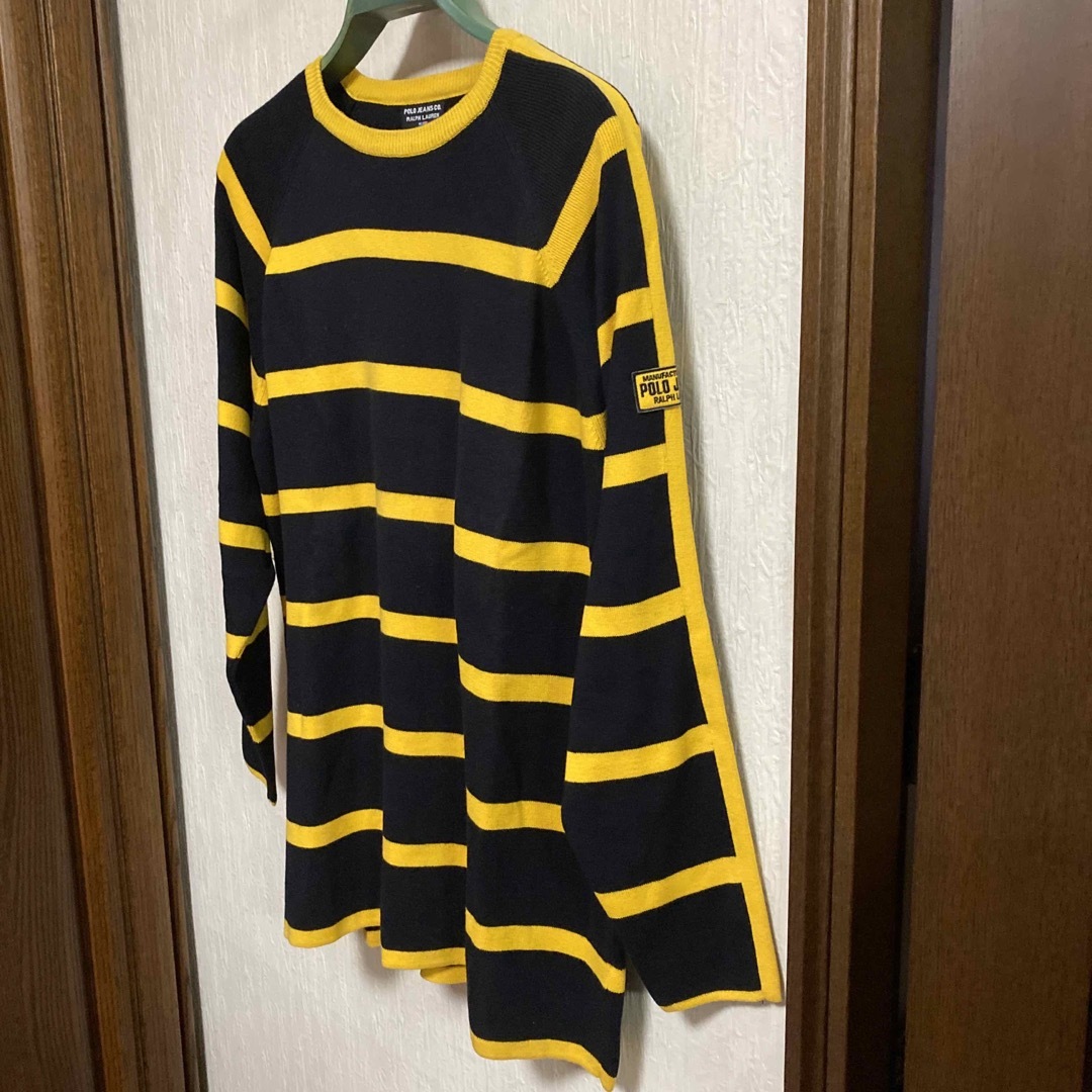 Ralph Lauren(ラルフローレン)のポロジーンズ　コットンニット(未使用、実家保管品) メンズのトップス(ニット/セーター)の商品写真