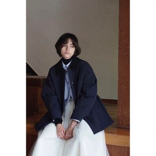 CLANE - OVER QUILTING HUNTING JACKET ネイビーの通販 by 和菓子の