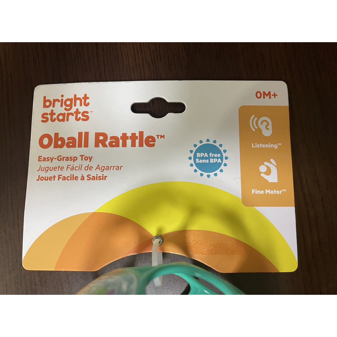 OBORURATORU(オーボールラトル)の【新品未使用】 Oball Rattle キッズ/ベビー/マタニティのおもちゃ(がらがら/ラトル)の商品写真