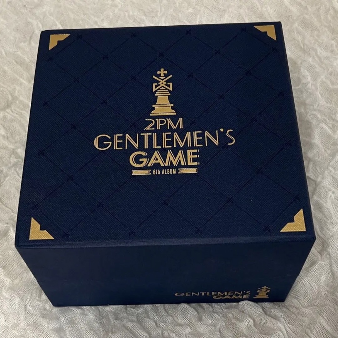 2PMジュノアルバムGENTLEMEN´S GAME限定生産ボックス JUNHO-