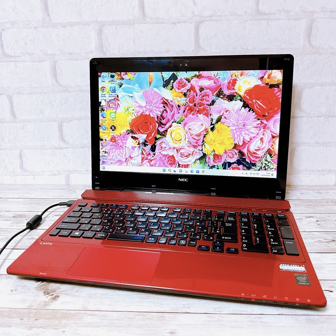 NEC - 1台限定✨Corei7&メモリ8GB✨カメラ/ブルーレイ✨薄型ノート