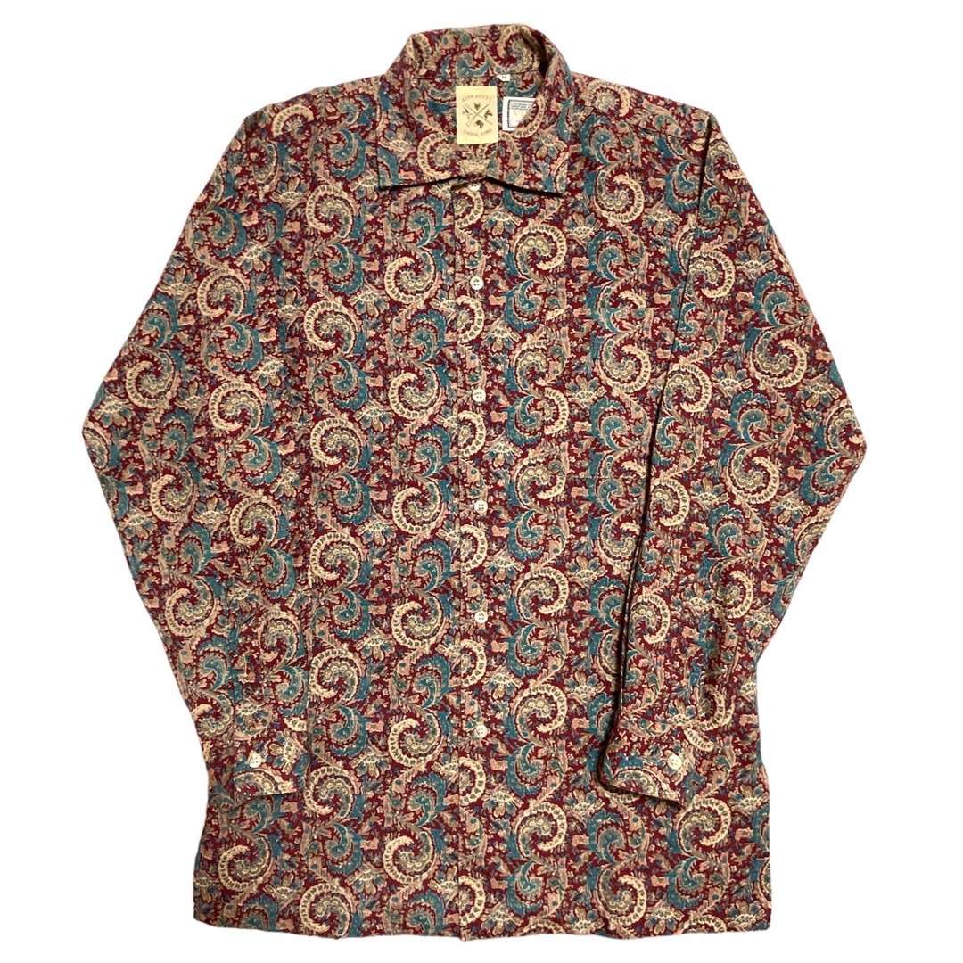 【80s〜 AVON HOUSE】Paisley Pattern Shirt