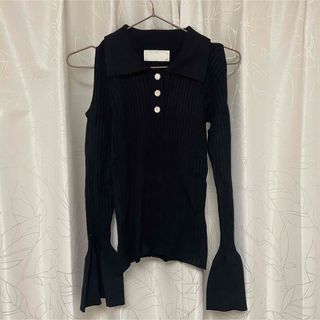 cheri me オフショルニットトップス