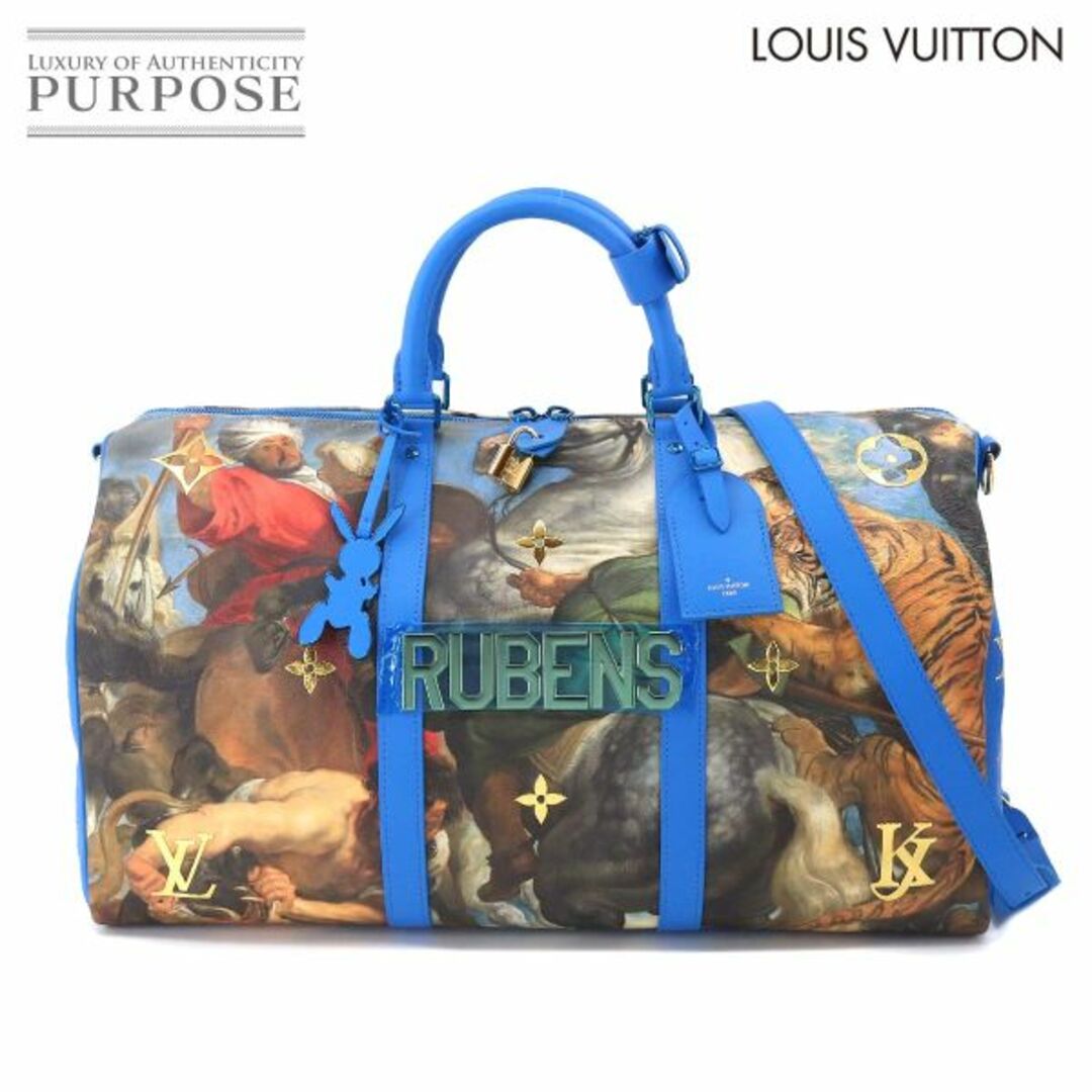 未使用 展示品 ルイ ヴィトン LOUIS VUITTON マスターズ ルーベンス キーポル バンドリエール 50 2way ボストン バッグ VLP 90206611