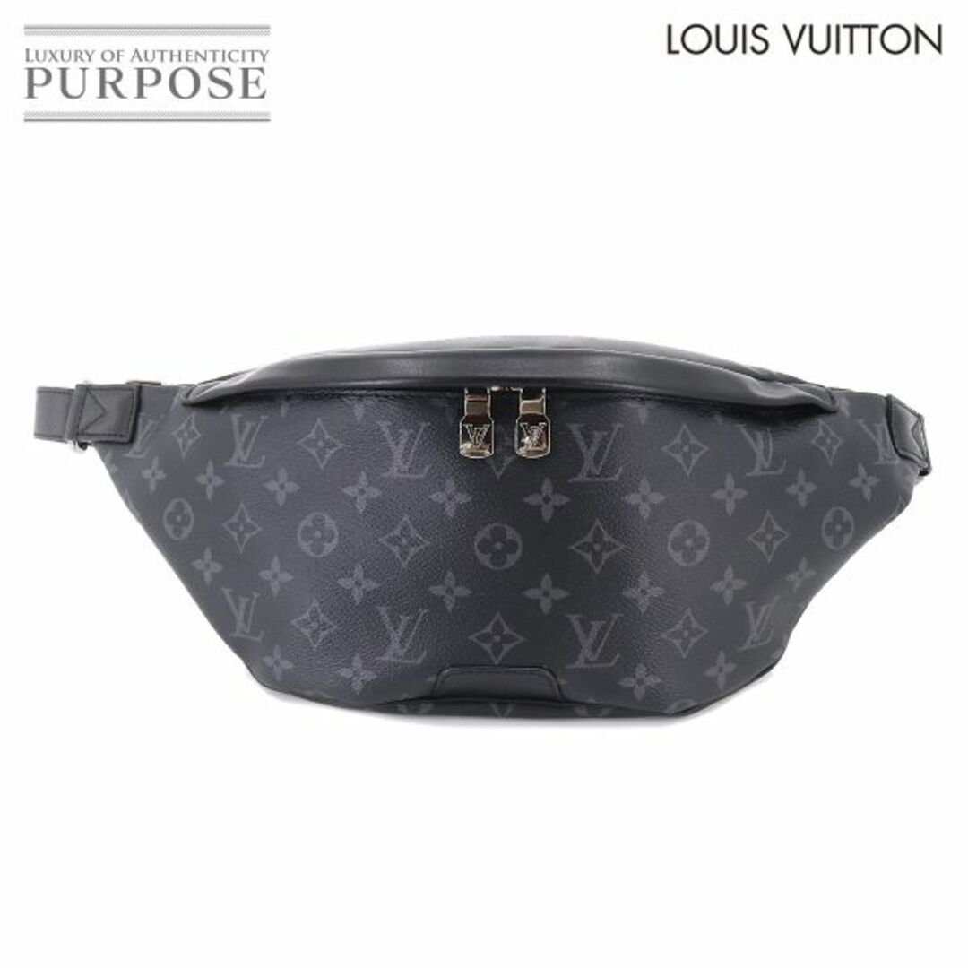 未使用 展示品 ルイ ヴィトン LOUIS VUITTON モノグラム エクリプス ディスカバリー バムバッグ ボディ バッグ ブラック M44336 VLP 90207857