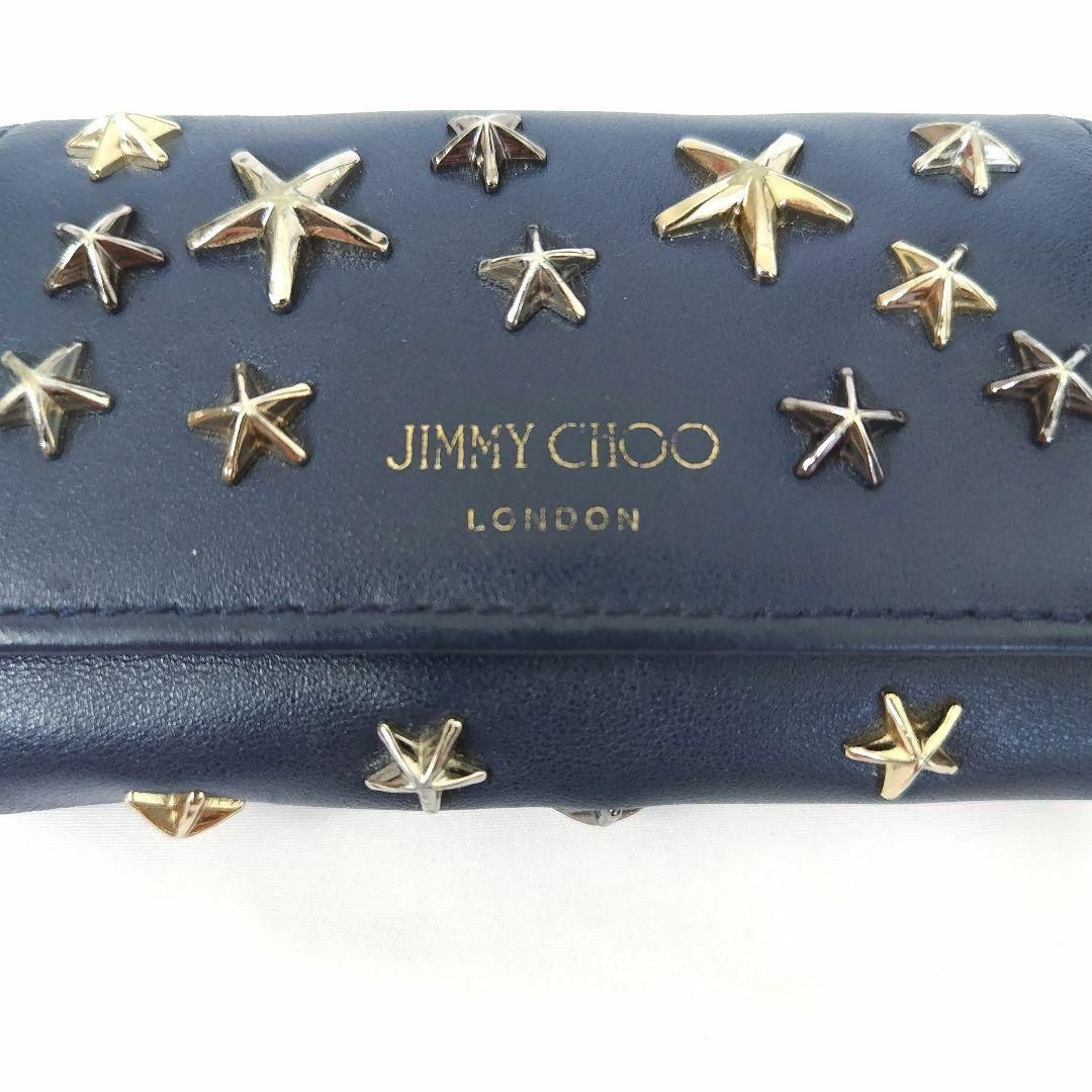 美品❤箱付き☆JIMMY CHOO【ジミーチュウ】スタースタッズ キーケース