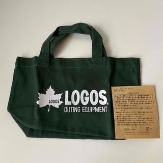 ロゴス(LOGOS)のLOGOS ロゴス ミニトートバッグ グリーン 未使用(トートバッグ)