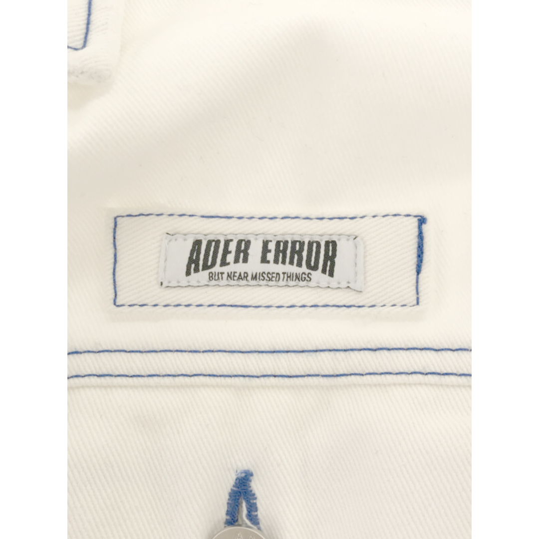 ADER ERROR アーダーエラー 18SS オーバーサイズデニムジャケット ホワイト 3 2