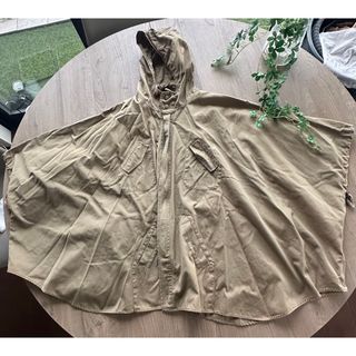 カラーホワイトsteven alan スティーブンアランPONCHO JACKET