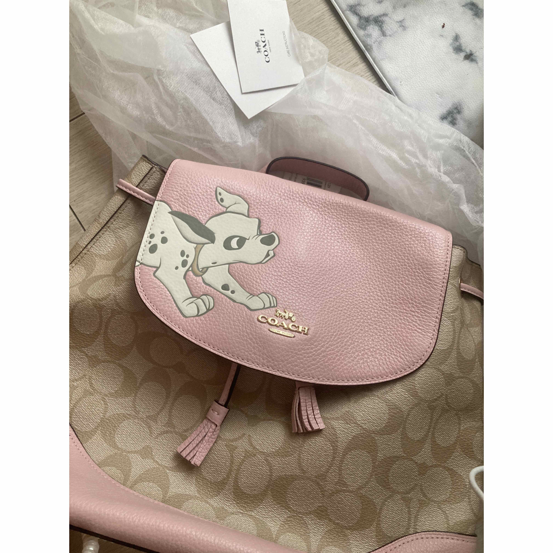 ◾️新品タグ　coach 101匹わんちゃん