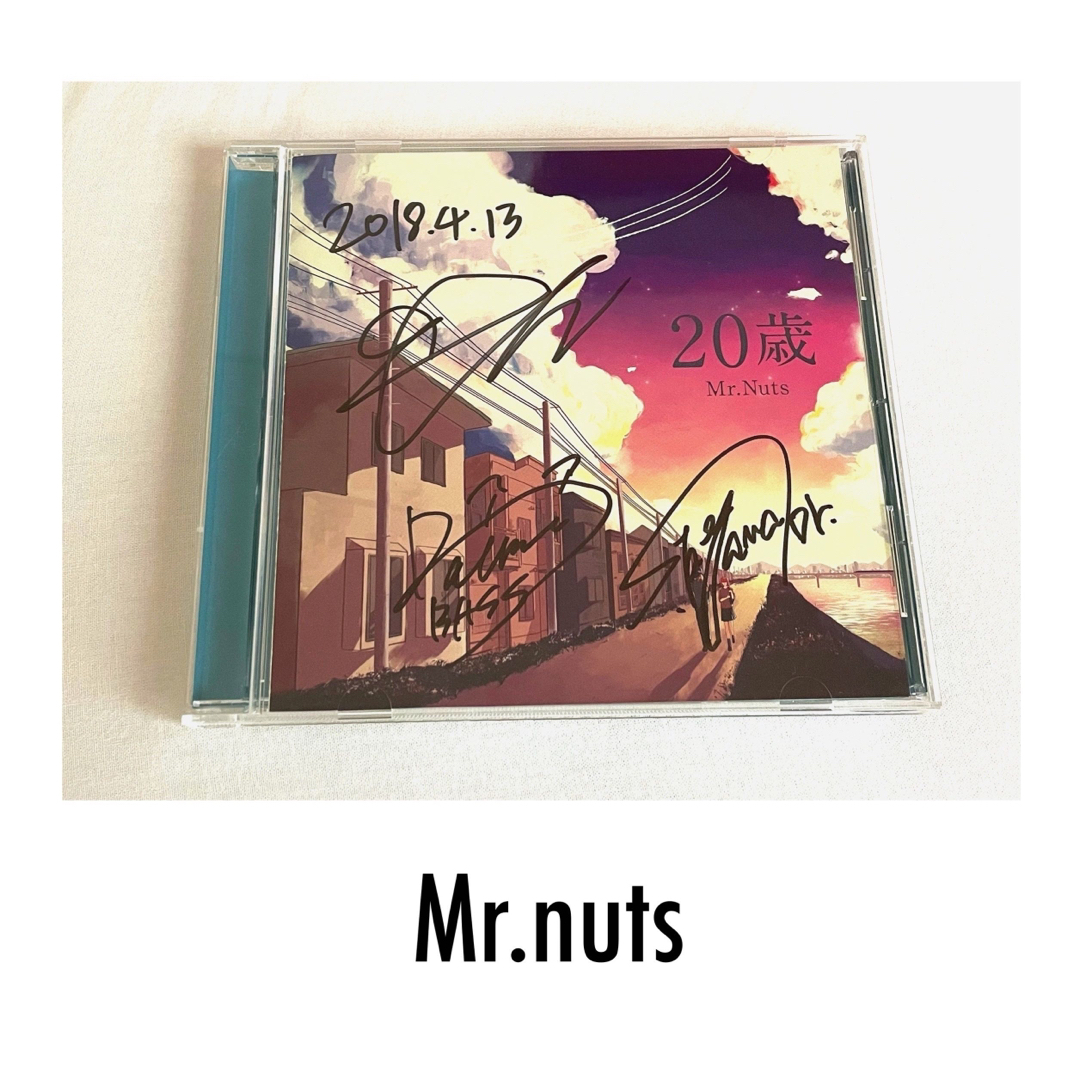 【Mr.nuts】サイン入りCD エンタメ/ホビーのCD(ポップス/ロック(邦楽))の商品写真