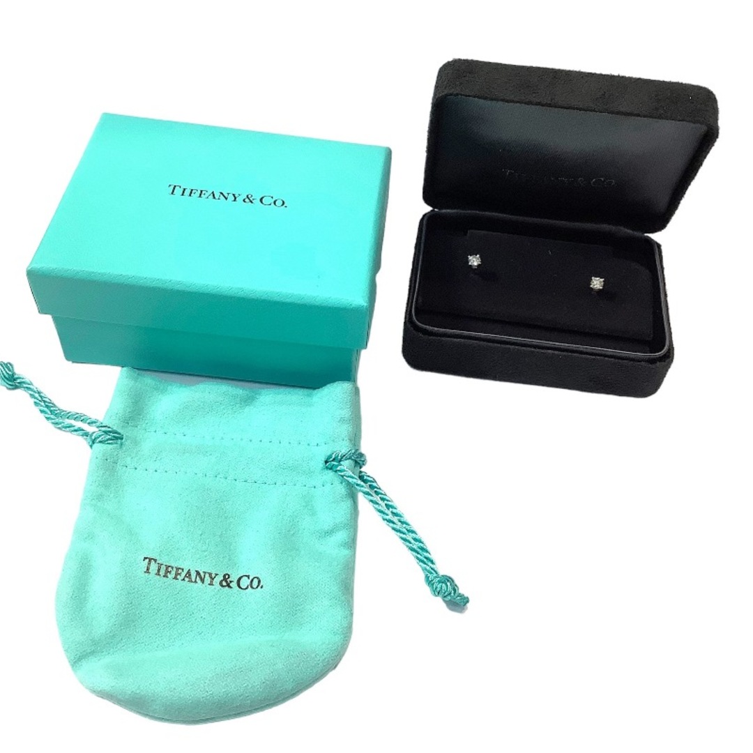 ティファニー（TIFFANY&Co.） Pt950 0.19ct/0.19ct 保証書付き KB-7531