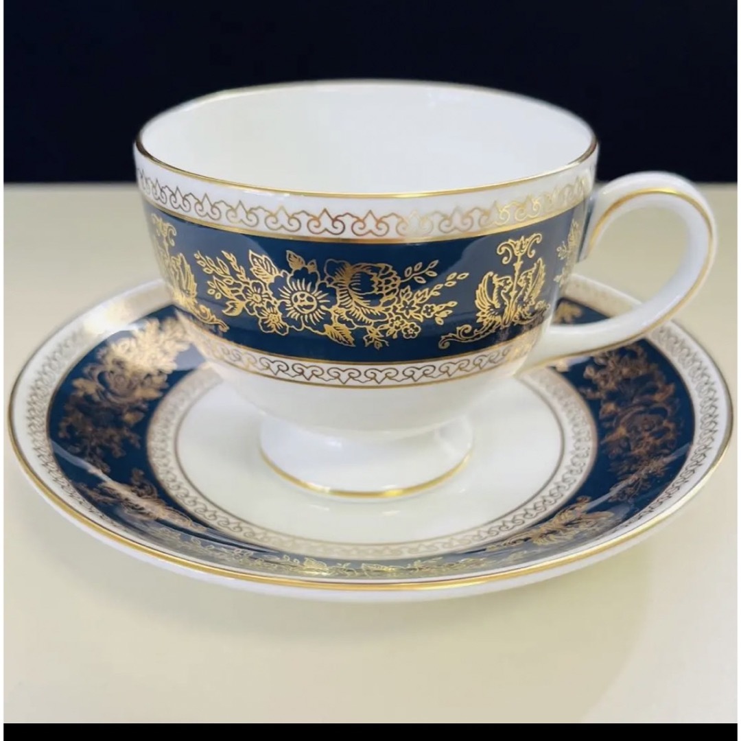 WEDGWOOD - ウェッジウッド コロンビアブルー リーカップ 2客の通販 by