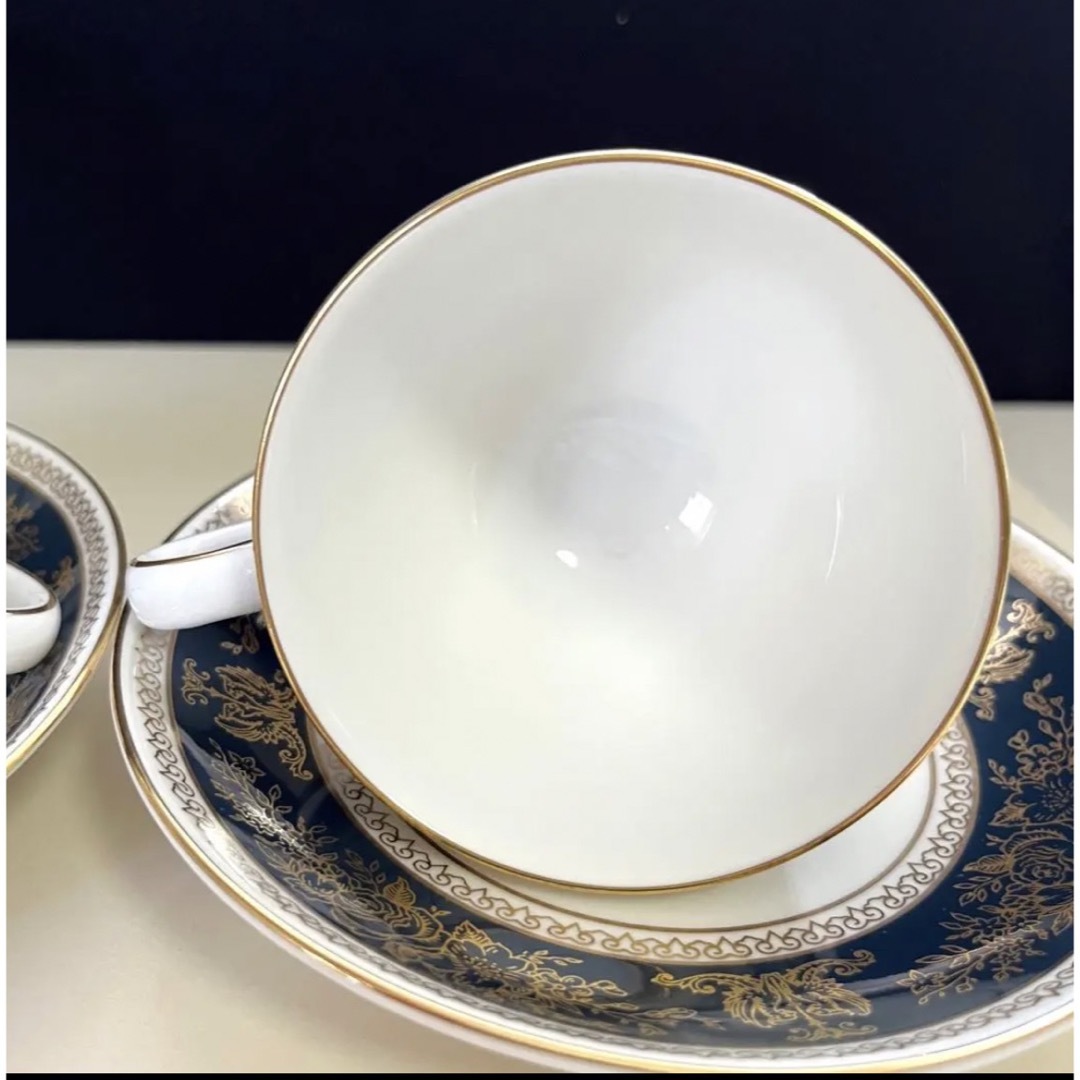 WEDGWOOD - ウェッジウッド コロンビアブルー リーカップ 2客の通販 by