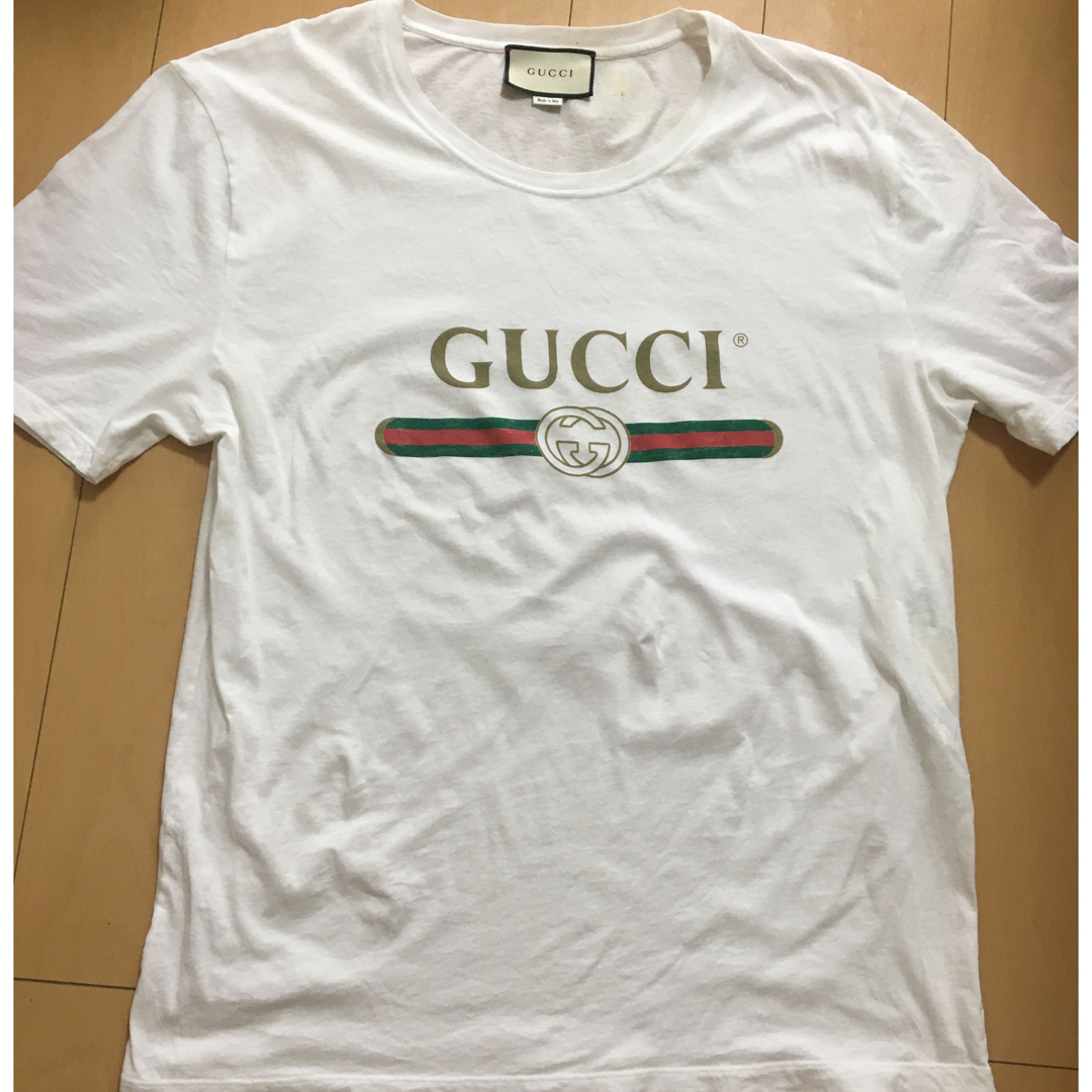 Gucci(グッチ)のGUCCI ビンテージロゴ Tシャツ XXL メンズのトップス(Tシャツ/カットソー(半袖/袖なし))の商品写真