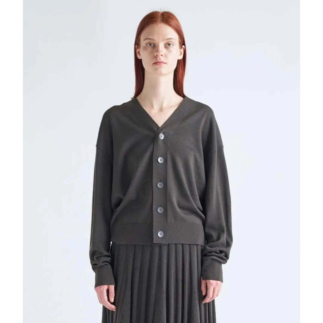 ATON - ATON NATURAL DYE SLOW WOOL カーディガンの通販 by a