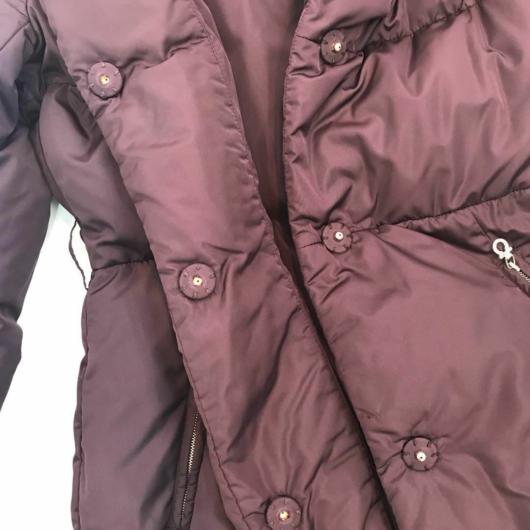 ★美品★サルヴァトーレ・フェラガモ ダウンコート ロング ボルドー