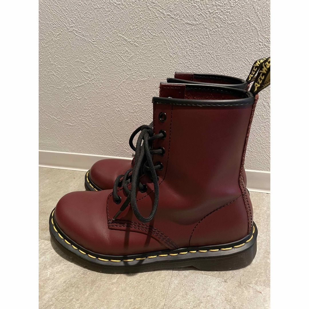 Dr.Martens(ドクターマーチン)のドクターマーチン　8ホールブーツ　24cm  チェリーレッド レディースの靴/シューズ(ブーツ)の商品写真