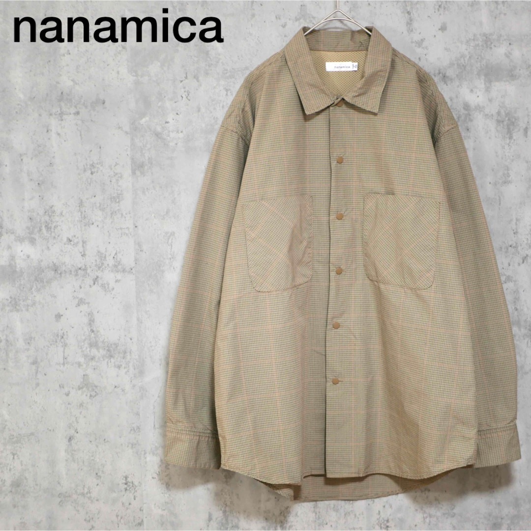 nanamica(ナナミカ)のnanamica Regular Collar Wind Shirt メンズのトップス(シャツ)の商品写真