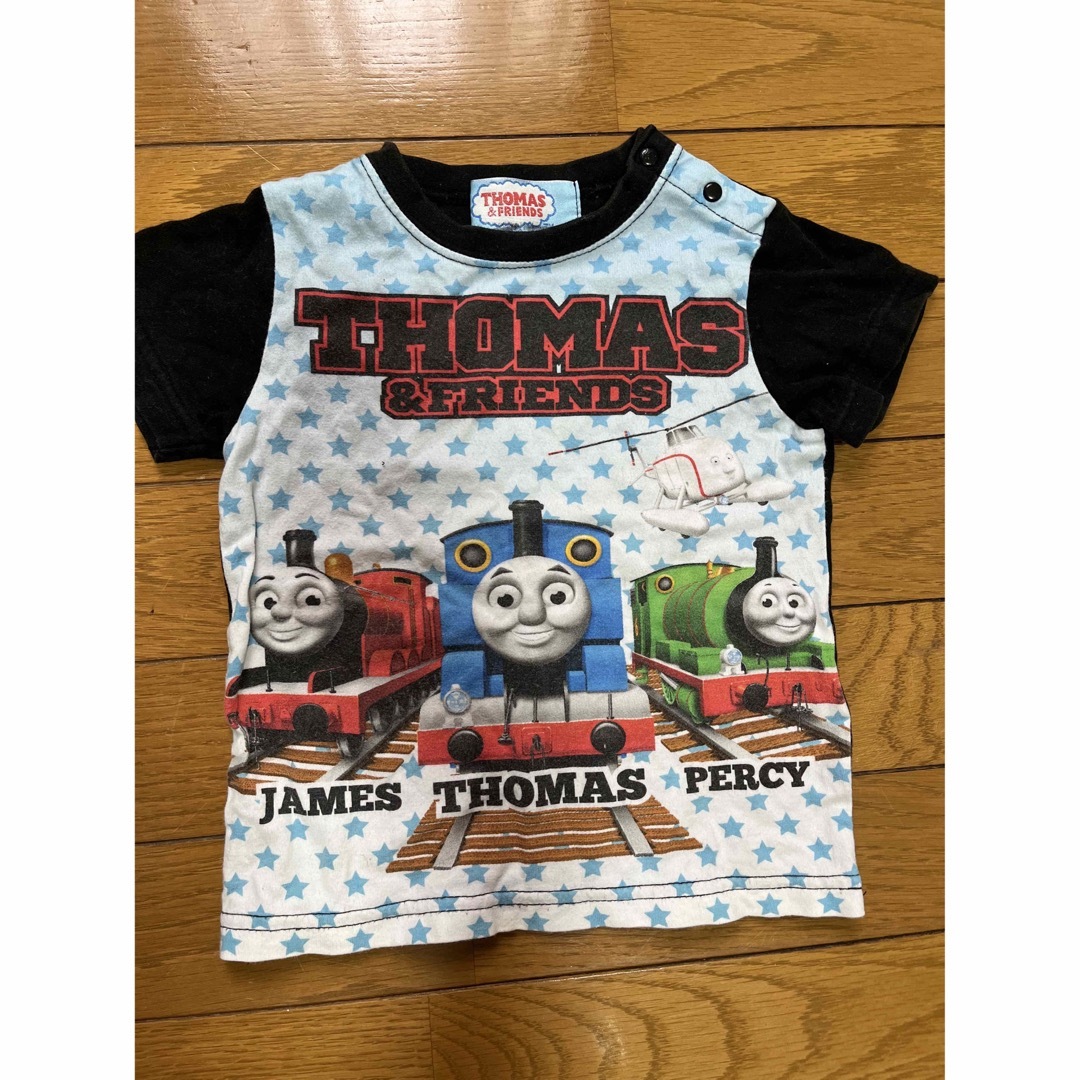 トーマス　　80センチ　トップス　半袖 キッズ/ベビー/マタニティのベビー服(~85cm)(Ｔシャツ)の商品写真