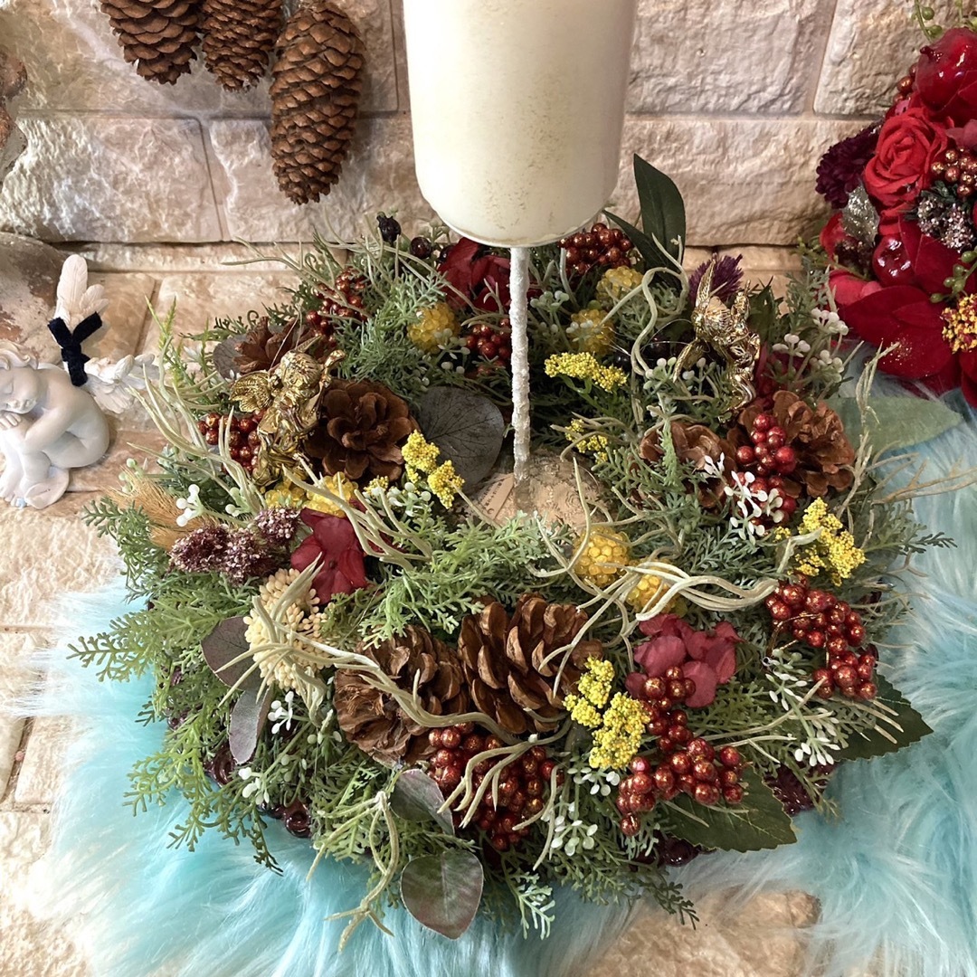 光触媒 人工観葉植物 ウォールグリーン フェイクグリーン クリスマスリースtp 光触媒 人工観葉植物 ウォールグリーン フェイクグリーン アルテシマ1.2m