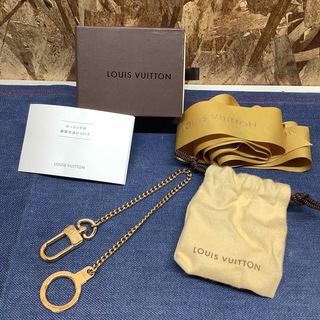 ルイヴィトン(LOUIS VUITTON)の【Mあ684】Louis Vuitton アノクレ キーリング キーホルダー(キーホルダー)