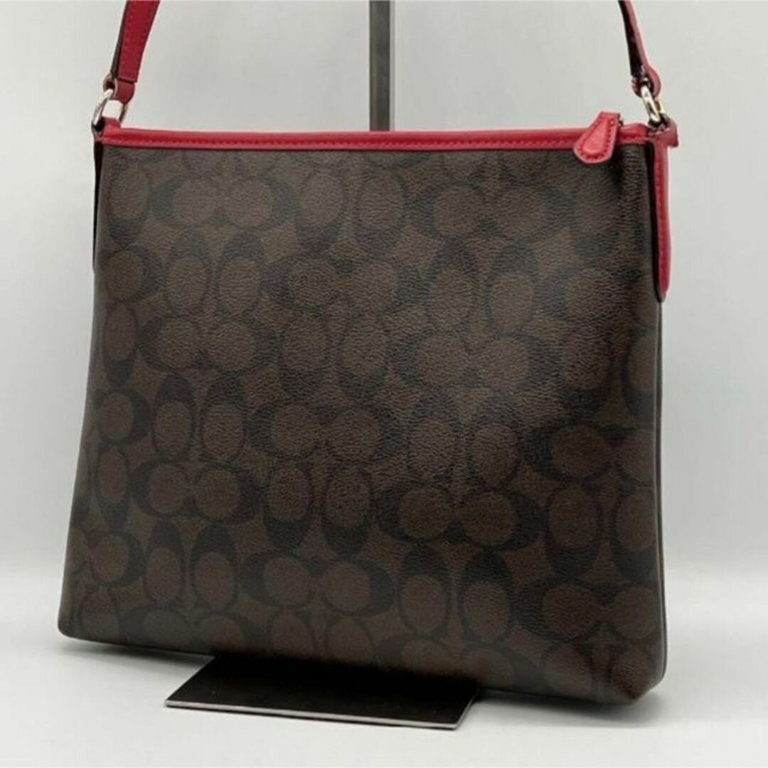 COACH - ✨美品✨COACH コーチ シグネチャー ショルダーバッグ PVC