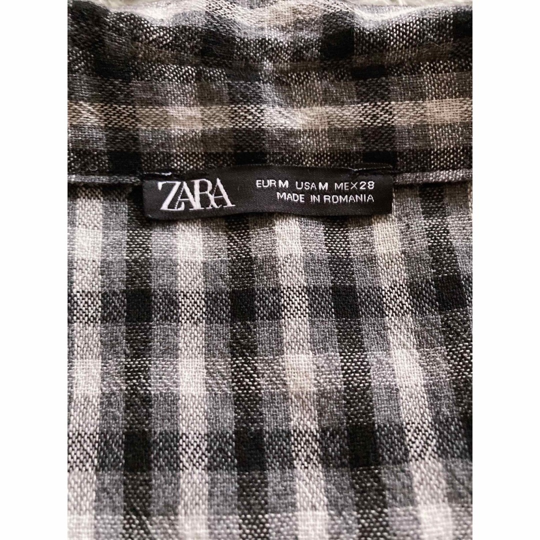 ZARA(ザラ)のウールティアードミニワンピース チュニック モノトーン 人気 完売商品 スカート レディースのワンピース(ミニワンピース)の商品写真