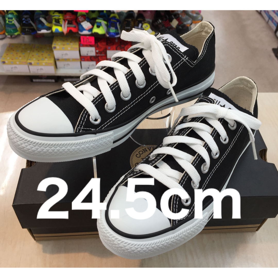 CONVERSEコンバース キャンバス オールスターOX 24.5cm 人気定番