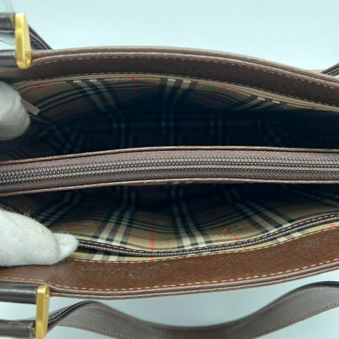 BURBERRY - ✨極美品✨BURBERRY バーバリー ノバチェック ハンドバッグ