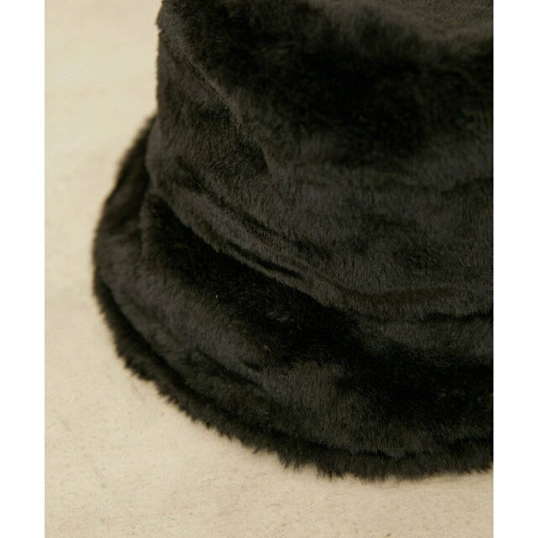 JAYRO(ジャイロ)の【ブラック（01）】フェイクファーバケットハット レディースの帽子(ハット)の商品写真