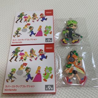 ニンテンドウ(任天堂)のNintendo ラバーストラップ　2点セット(キャラクターグッズ)