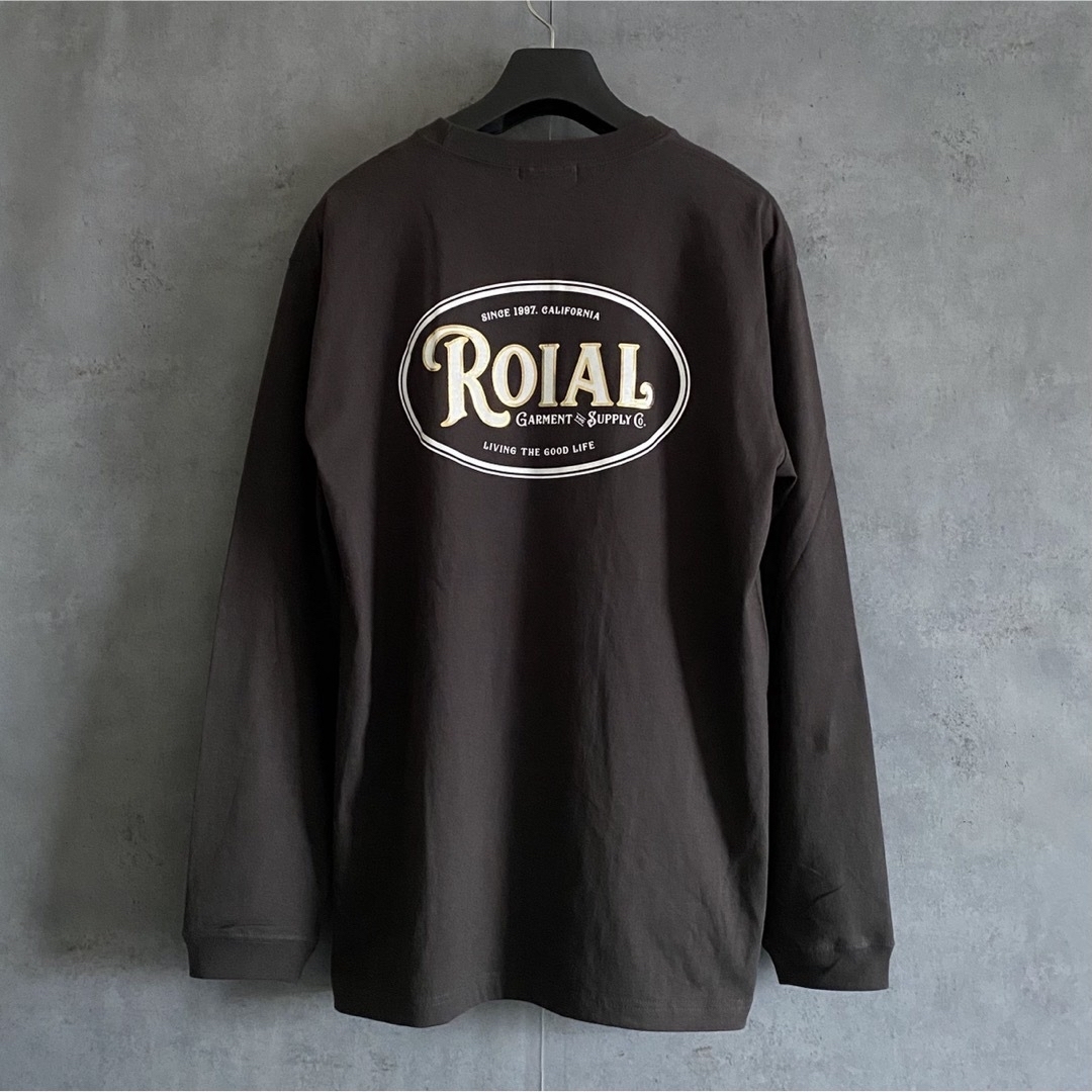 ''おまけ付き'' ROIAL 長袖Tシャツ ロイアル ロイヤル ロンT グレー