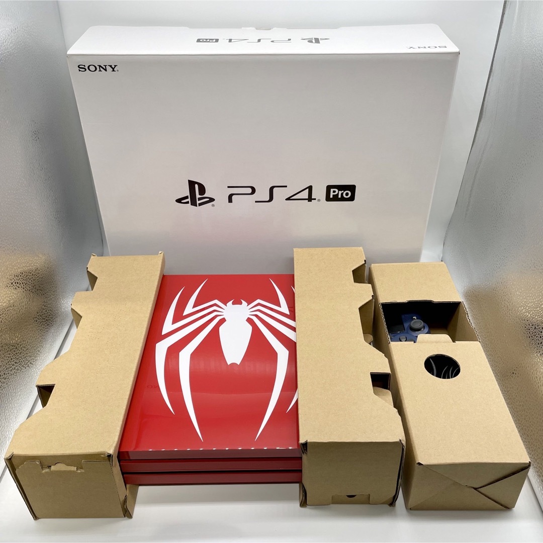 PlayStation4 - 【完品・良品】PS4 Pro スパイダーマン 1TB 本体 CUHJ