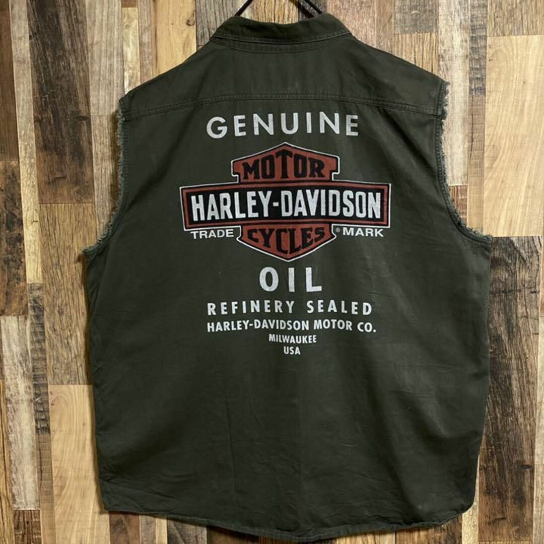 Harley Davidson - ハーレーダビッドソン メンズ ノースリーブ 3XL