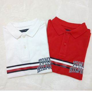 トミーヒルフィガー(TOMMY HILFIGER)のトミーヒルフィガーTOMMY HILFIGER ポロシャツ 130、2枚組(Tシャツ/カットソー)