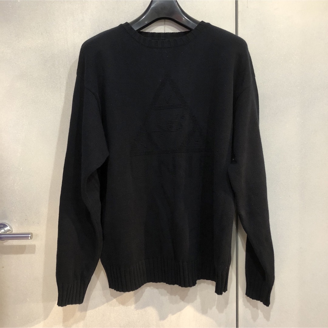 セールUNIF★ロゴニットBLACK