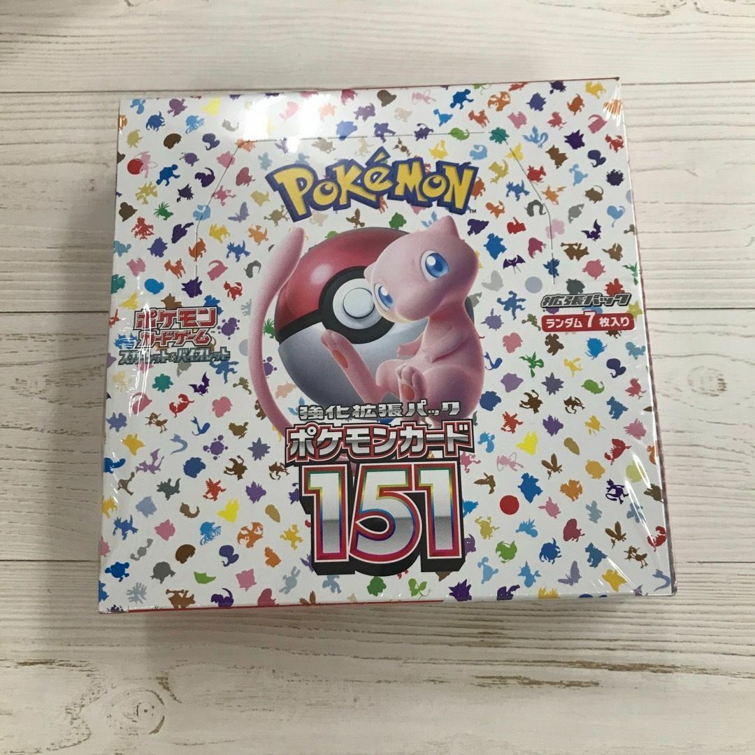 ポケモンカード スカーレット＆バイオレット 拡張パック 151 BOX