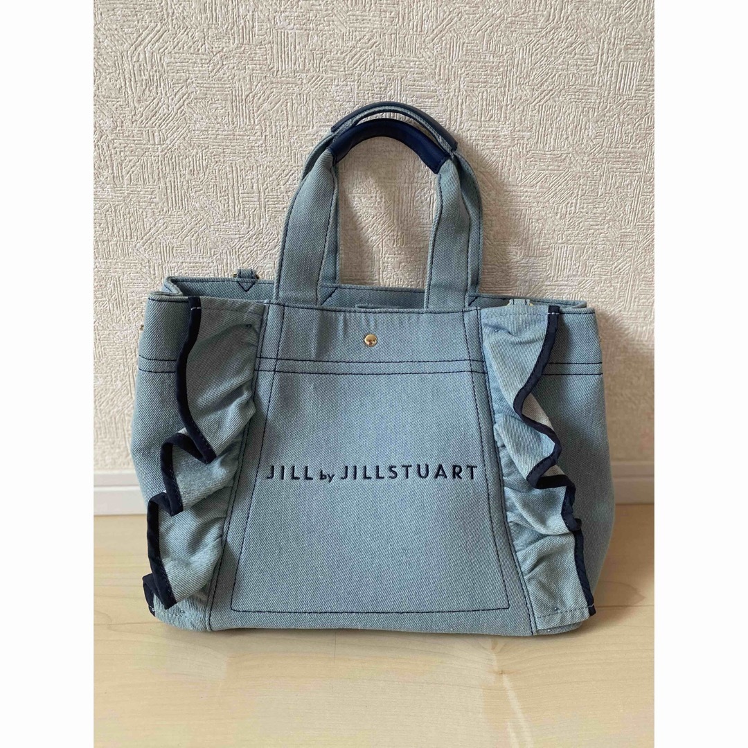 JILLSTUART フリルトートバッグ 大