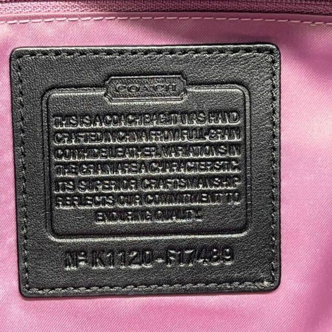 ✨️極美品✨️COACH オールレザー ショルダーバッグ レディース ブラック