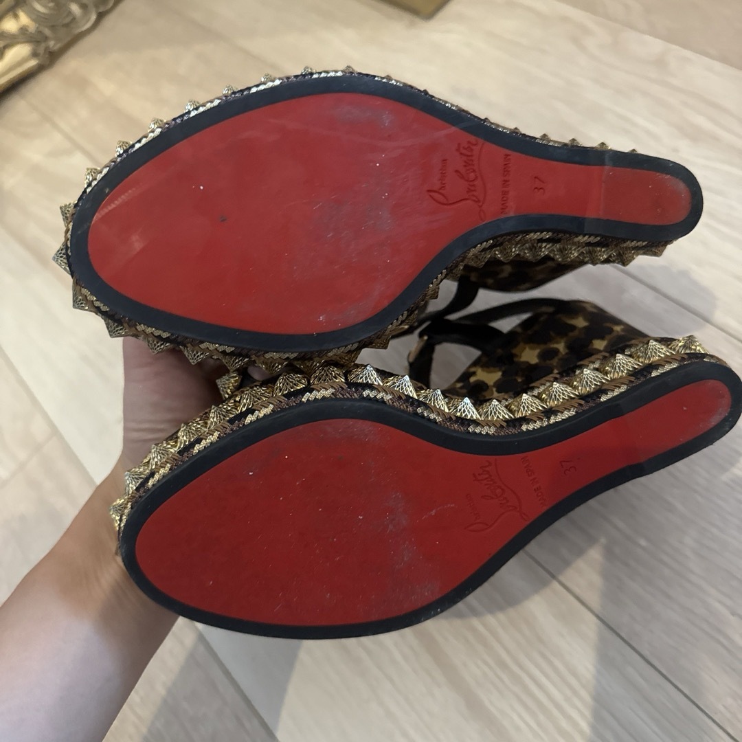 Christian Louboutin - ルブタン サンダル 37 美品の通販 by