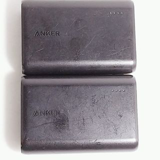 アンカー(Anker)のアンカーモバイルバッテリー2個セット(バッテリー/充電器)