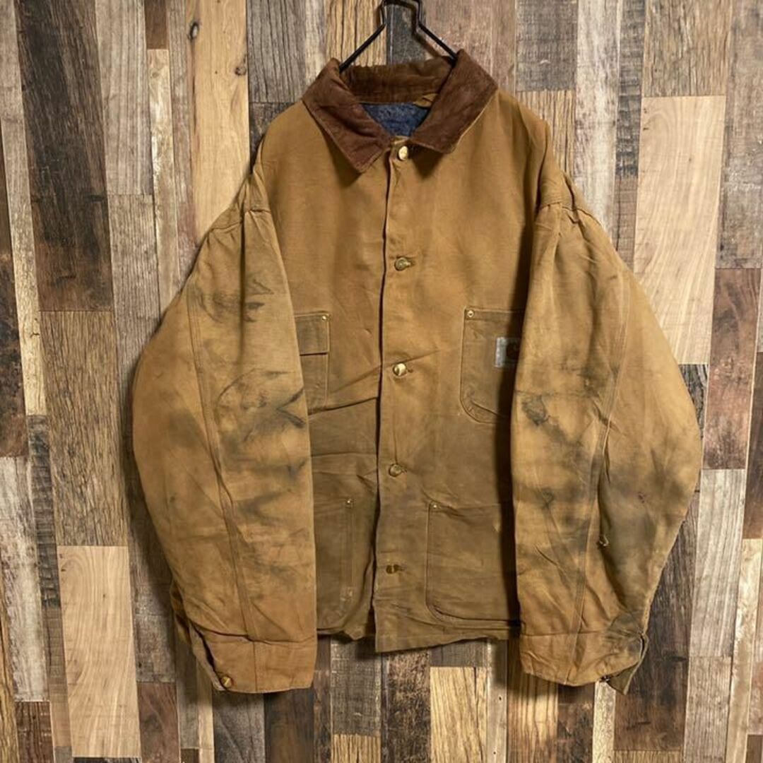 carhartt - カーハート ブルゾン アウター ダック ジャケット ロゴ