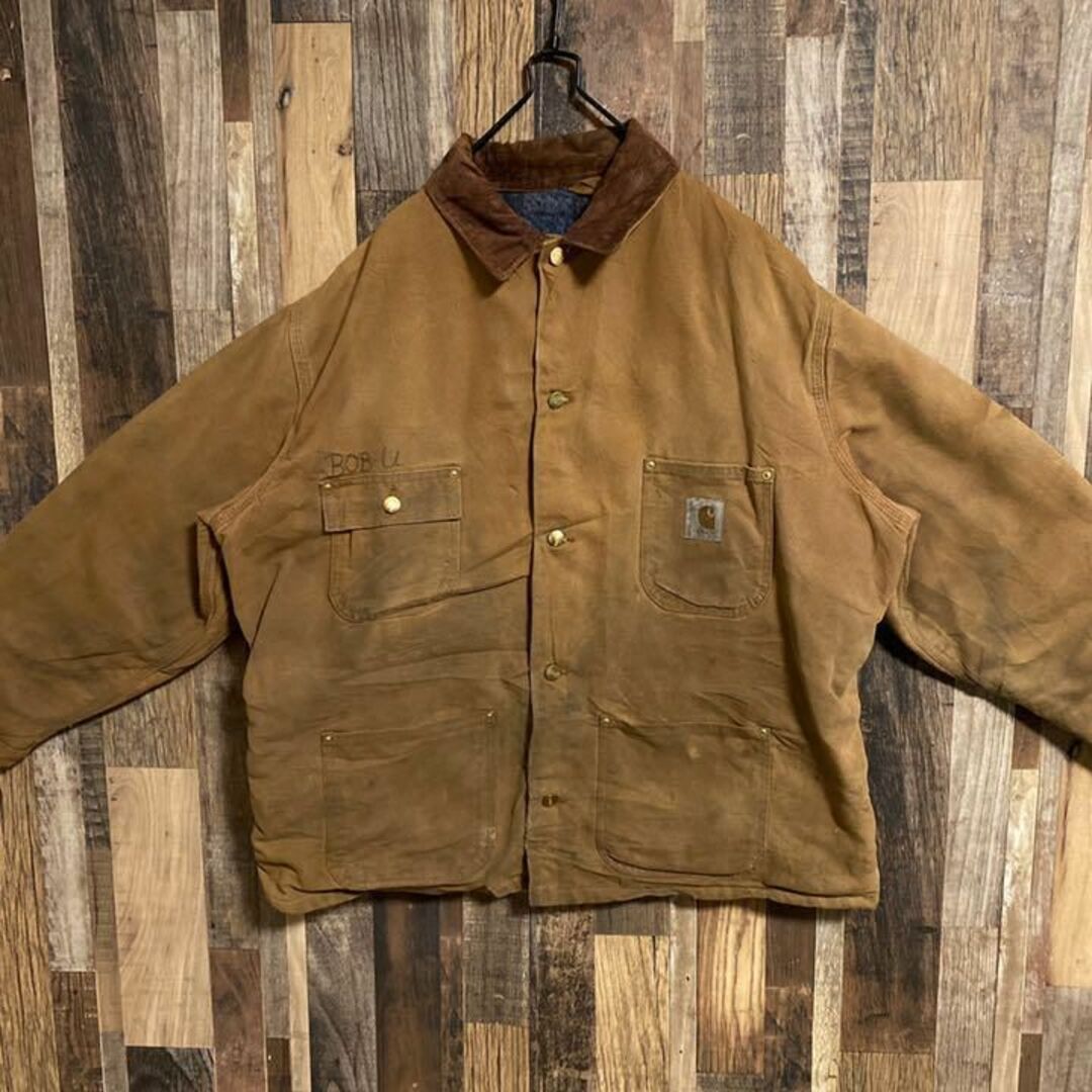 carhartt - カーハート ブルゾン アウター ダック ジャケット ロゴ