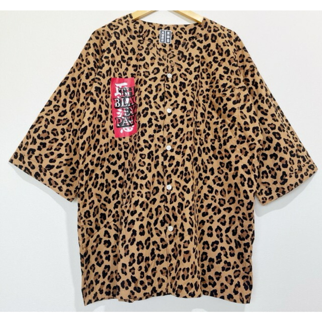 BlackEyePatch  x  WACKO MARIA （ブラックアイパッチ x ワコマリア）Leopard Dabo Shirt　ダボシャツ【A31071-007】