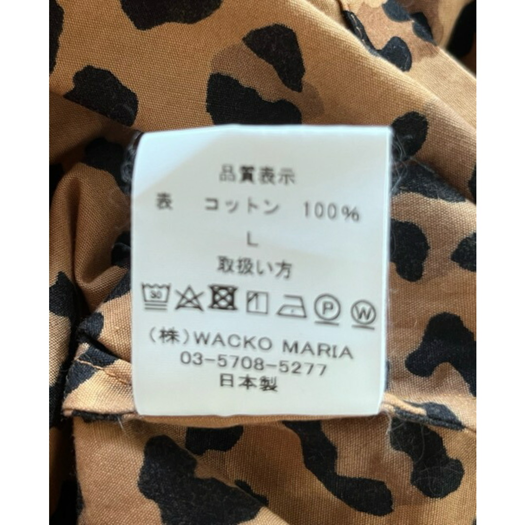 BlackEyePatch  x  WACKO MARIA （ブラックアイパッチ x ワコマリア）Leopard Dabo Shirt　ダボシャツ【A31071-007】